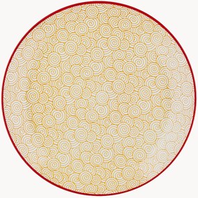 Porseleinen ontbijtborden Pattern, 6-delig