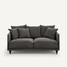 3-zits compacte fluwelen zetel, Lazare