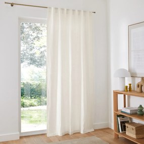 Linnen gordijn afgewerkt met verdekte lussen, Elba