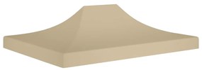 vidaXL Partytentdak 270 g/m² 4,5x3 m beige