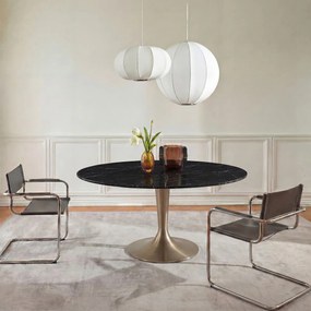Rond marmeren tafelblad diameter 137 cm, ROUNDO