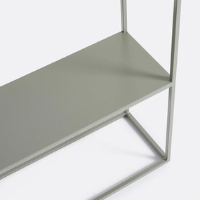 Stalen metalen wandtafel, dubbel blad, Miva