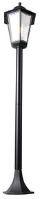 Smart staande buitenlantaarn zwart 120 cm incl. Wifi ST64 - New Orleans