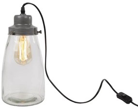 Tafellamp rond"Growpot " glas - Glas - Giga Meubel - Industrieel & robuust