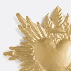 Wanddecoratie ex-voto in messing, Strakaza