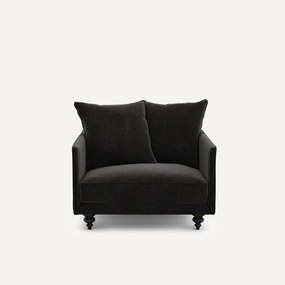 Fluwelen chenille fauteuil, Lazare