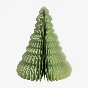 Kerstboom Van Papier Noelle Groen – Olijf & ↑24 Cm - Sklum