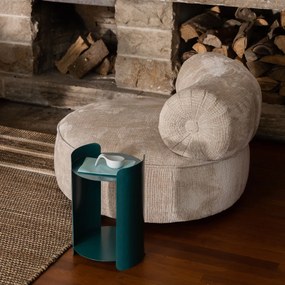 Dutchbone Tilbury Ronde Lounge Fauteuil Beige