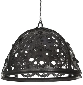 vidaXL Plafondlamp industrieel kettingwiel-ontwerp E27 65 cm