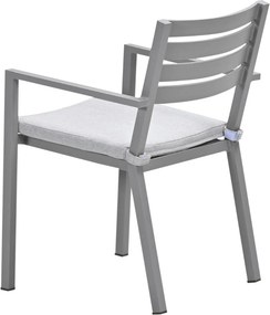 Garden Impressions Amarillo tuinset 5-delig taupe - Milou tuintafel 160x90 cm