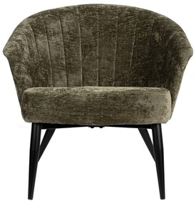 Dutchbone Georgia Fauteuil Groen Velvet