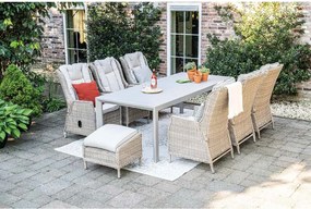 Garden Impressions Penang uitschuifbare tuintafel 180/230x100 cm - taupe