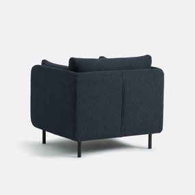 Fauteuil, fijne badstof, Victor