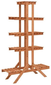 vidaXL Plantenrek 83x25x132 cm massief vurenhout