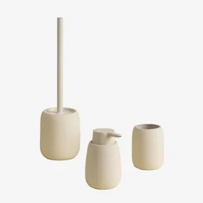 Aberden Badkamerset Beige – Crème - Sklum