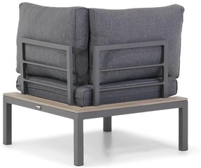 Loungeset 4 personen Aluminium/polywood Grijs Domani Furniture La Festa