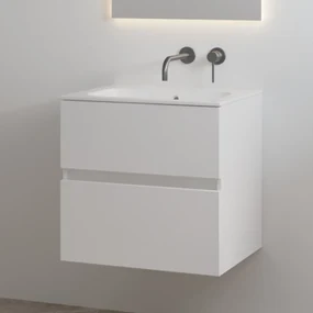Best Design Splash badkamermeubel 60cm zonder kraangat wit glans
