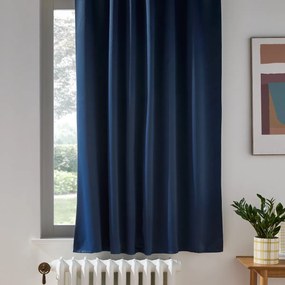 Verduisterend radiatorgordijn, met aangerimpele bies of wave, VODA