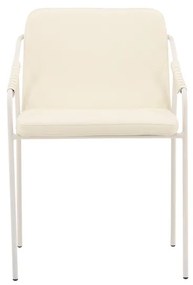 Jörn Eetkamerstoel - Mattias  - Beige - PU-Leer  - Jörn