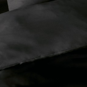 Bedset in recycled microvezel, rechthoekige kussensloop