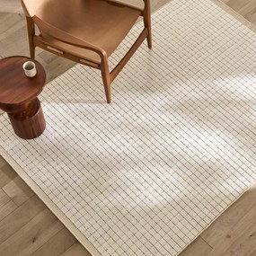 Handgeknoopt vloerkleed, 58% wol, UBIN