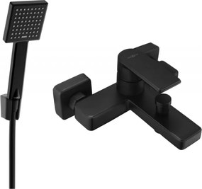 Mexen Mino R45 badkraan met doucheset, zwart - 7243R45-70