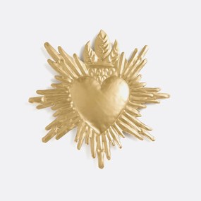 Wanddecoratie ex-voto in messing, Strakaza