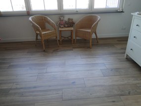 Houtlook Tegel 23x120 Cm Origin Bruin N15 - Restpartij Nog 1.08 M² Op Voorraad