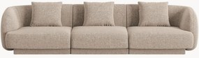 Chenille bank Tulum (4-zits), B 255 cm
