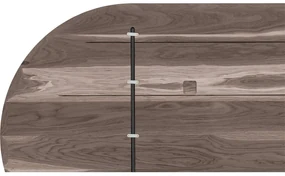 Goossens Excellent Eettafel Floyd, Semi rond 260 x 100 cm