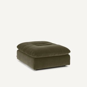 Modulaire fluwelen voetensteun, GIULIANO