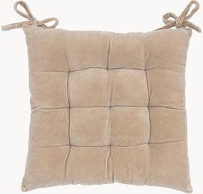 Fluwelen stoelkussen Cozy