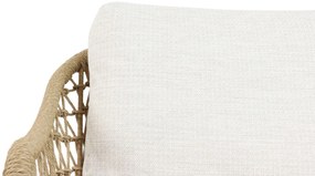 Hoek loungeset 6 personen Aluminium/Wicker Taupe  Coco Bali