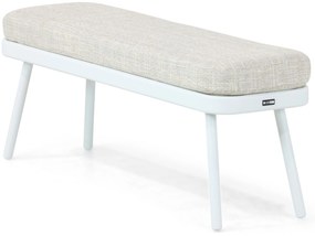 Dining Loungeset 7 personen Aluminium/rope Wit  Lifestyle Garden Furniture Cordani