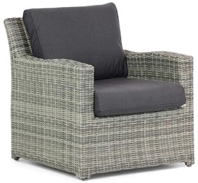 Tuinstoel Wicker Grijs-antraciet Garden Collections Giardino