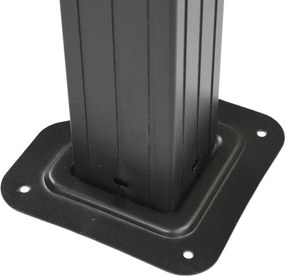 Moderne tuinprieel Santiago 3x4m met klamboe Garden Point beige