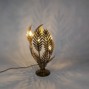 Vintage tafellamp goud 40 cm - Botanica Retro E14 Binnenverlichting Lamp