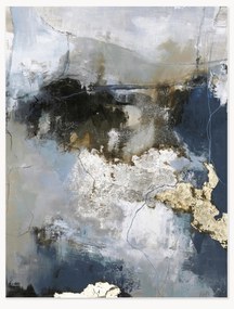 Handbeschilderde canvasprint Waterfall