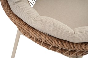Tuinset 4 personen 160 cm Rope Taupe De Laan Projects