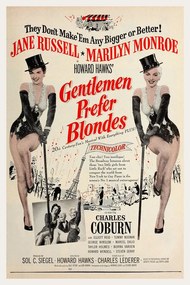 Ilustratie Gentlemen Prefer Blondes / Marilyn Monroe