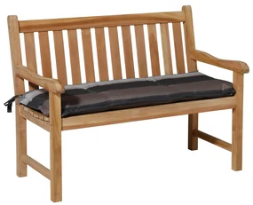 Madison Bankkussen Stripe 180x48 cm grijs