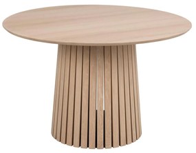 Ronde Eettafel Eiken Modern - 120 X 120cm.