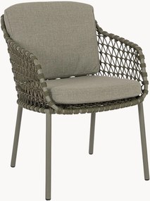 Tuin eetstoelen Ivissa met armleuning, set van 2