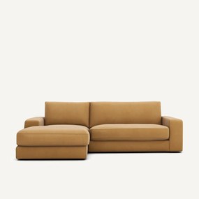 Linnen fluwelen hoekbank, SKANDER