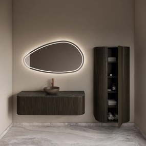 Gliss Design Alluro kolomkast 160cm charcoal