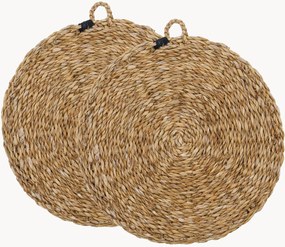 Handgemaakte placemats NVNaba, 2-delig