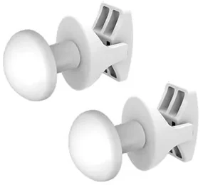 Eastbrook handdoekhaak voor radiator set van 2 wit