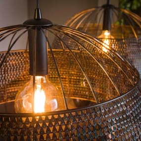Hanglamp Met Metalen Kappen