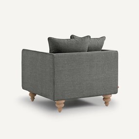 Fauteuil katoen/linnen, Lazare