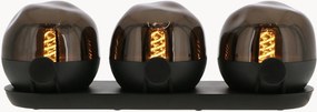 In- & outdoor draagbare LED tafellampen Cosisfera, dimbaar, 4-delig